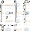 HELLA 8ML 376 732-721 Intercooler, charger